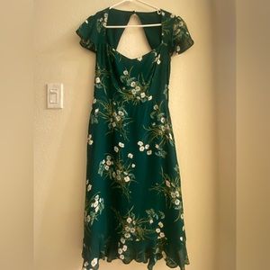 Reformation Rosi Sweetheart Neck Dress